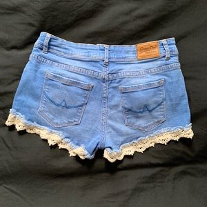 Superdry Jean shorts lace